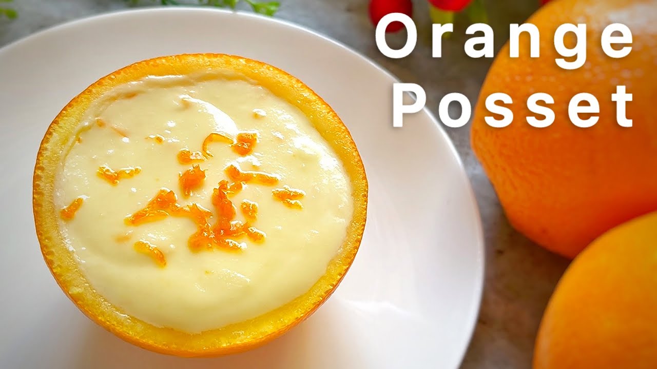 Orange Posset